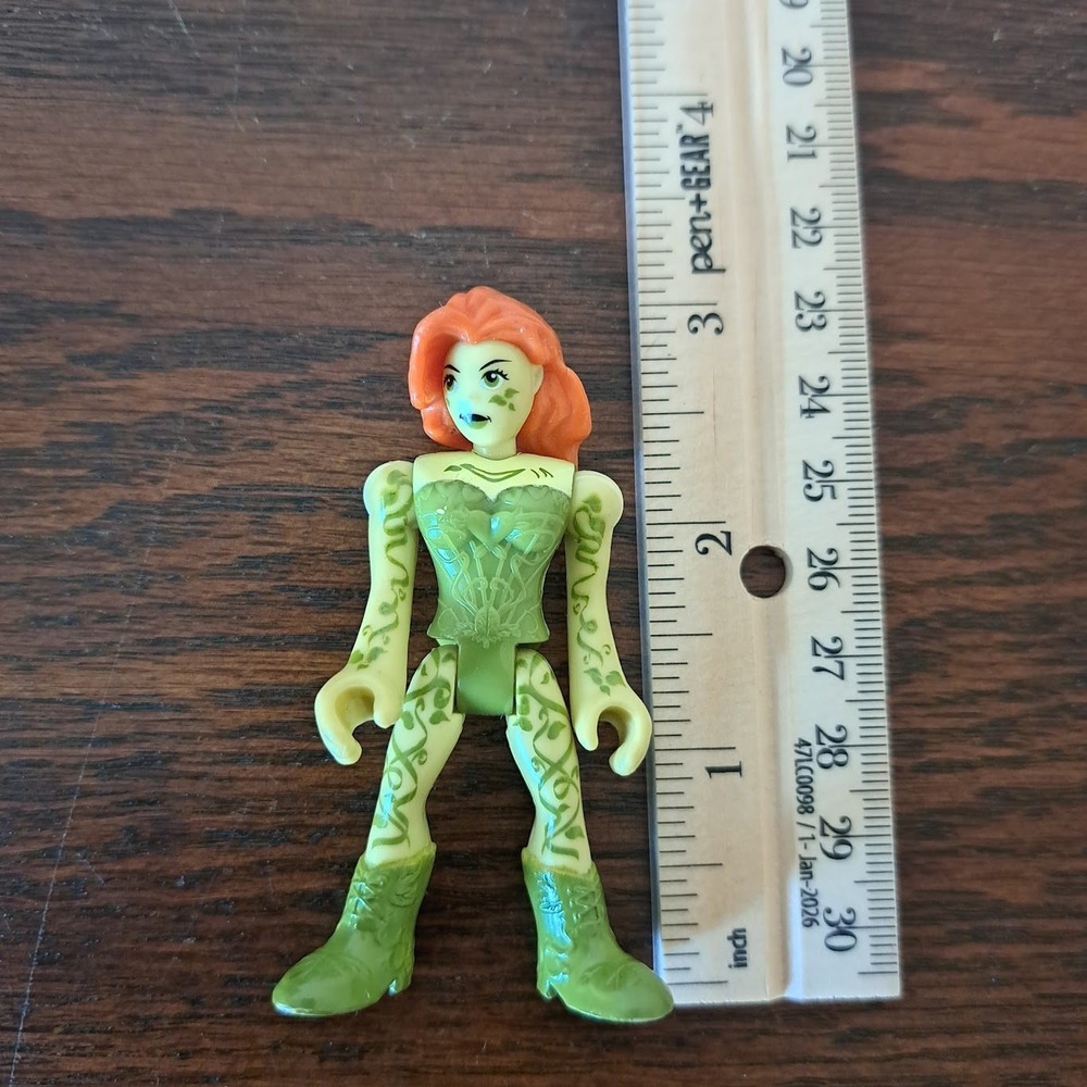 DC Comics Poison Ivy Mini Figure Green Orange Hair 2.5 Inch Batman Villain